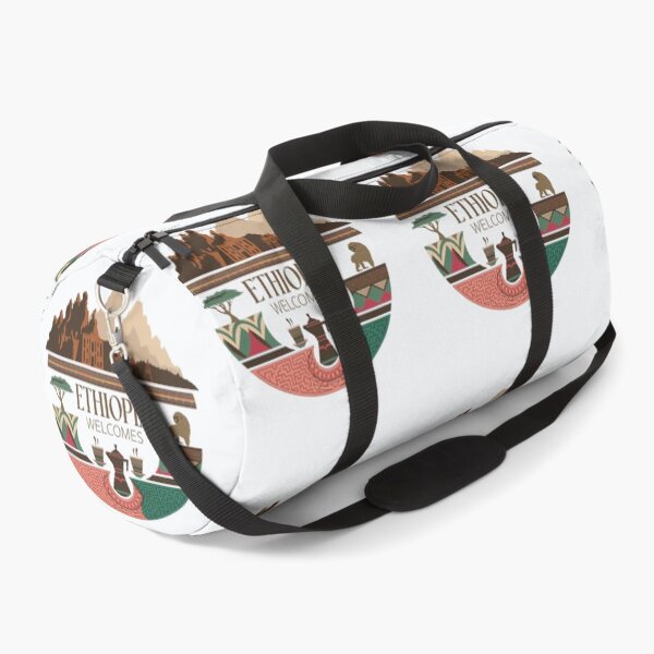 Item preview, Ethiopia Welcomes Flag Map Addis Ababa, Lalibela designed and sold by AnimalsDH305.