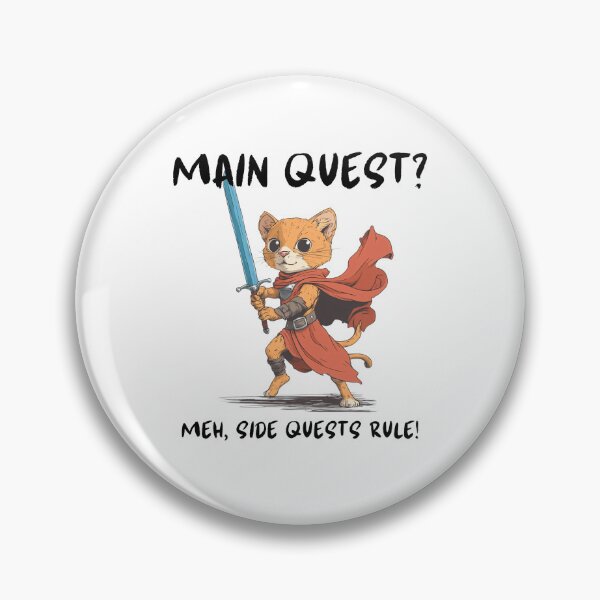Item preview, Side quests design - Adventures of a warrior cat designed and sold by zax454.