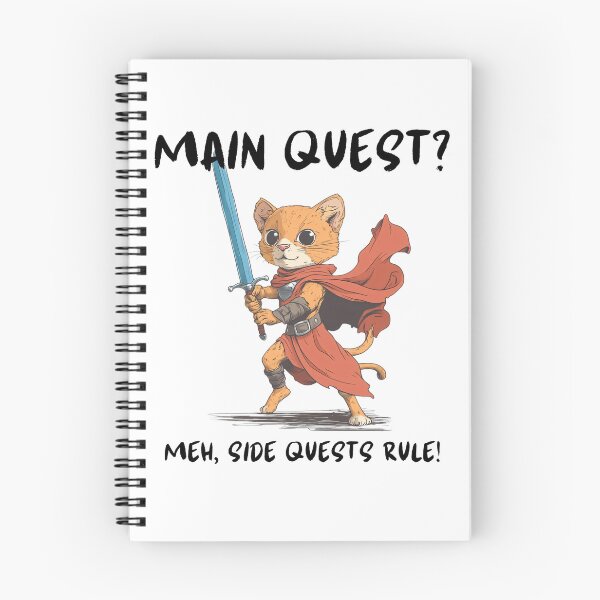 Item preview, Side quests design - Adventures of a warrior cat designed and sold by zax454.