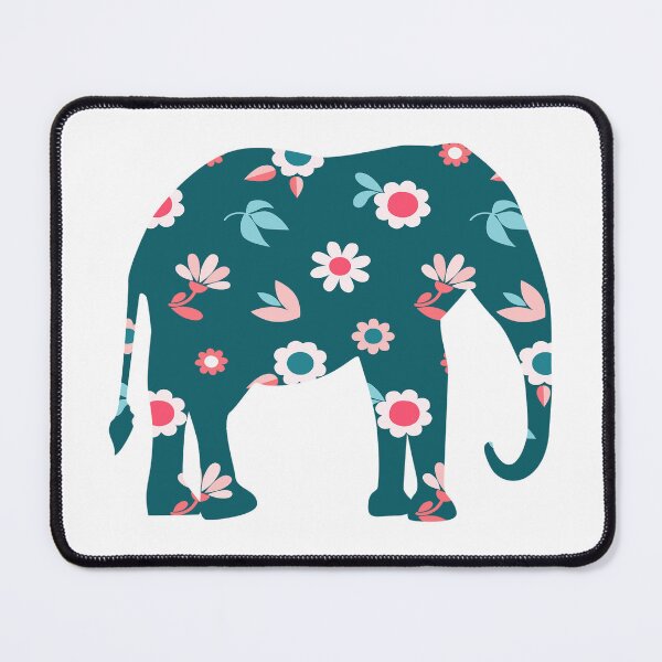 Item preview, Floral Elephant designed and sold by moonlovedesigns.