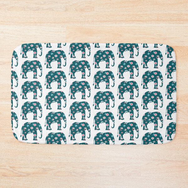 Item preview, Floral Elephant designed and sold by moonlovedesigns.