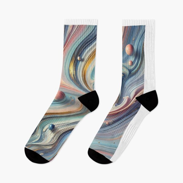 Item preview, Swirling, colorful marble textures with a blend of pastel and metallic tones. designed and sold by MZCREATIONS144.