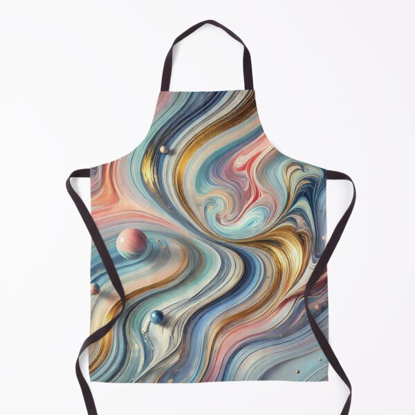 Item preview, Swirling, colorful marble textures with a blend of pastel and metallic tones. designed and sold by MZCREATIONS144.