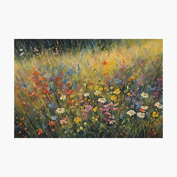 Item preview, Summer's Wild Symphony || Wall Art Decor Oil Acrylic Painting  designed and sold by Kutamora.