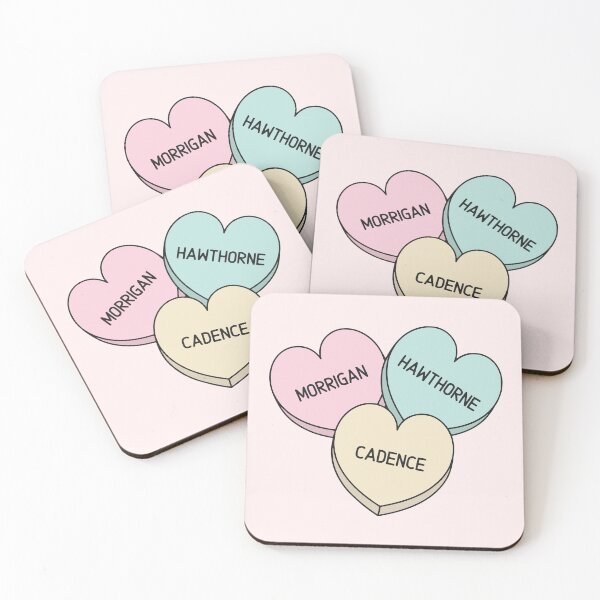 Item preview,  Nevermoor Series Candy Hearts designed and sold by humnoo.