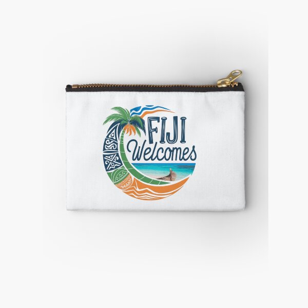 Item preview, Fiji Welcomes Flag Map Suva, Nadi, Mamanuca islands designed and sold by AnimalsDH305.