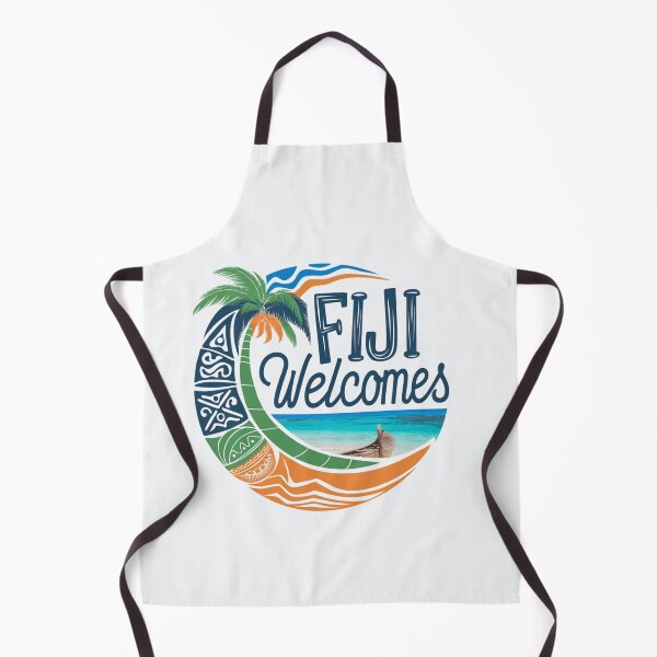 Item preview, Fiji Welcomes Flag Map Suva, Nadi, Mamanuca islands designed and sold by AnimalsDH305.