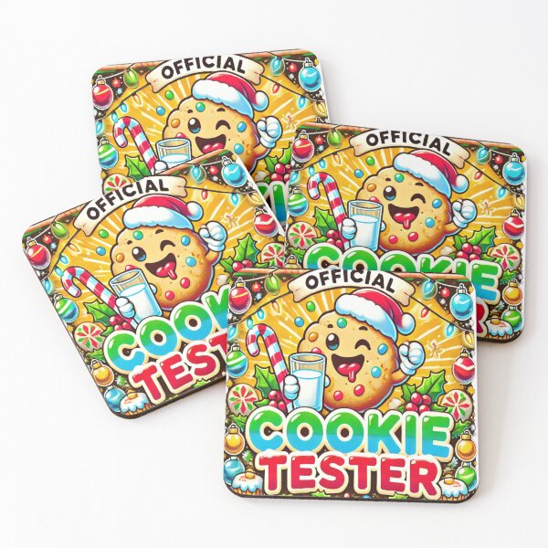 Item preview, Official Cookie Tester Christmas T-Shirt – Perfect Holiday Shirt for Cookie Lovers designed and sold by GoFunTee.