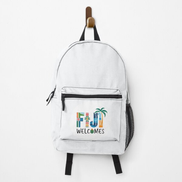 Item preview, Fiji Welcomes Flag Map Suva, Nadi, Mamanuca islands designed and sold by AnimalsDH305.