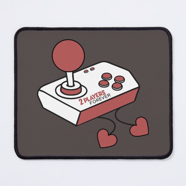 Item preview, 2 Players Always - Romantic Retro Gamer designed and sold by charlypicazo.