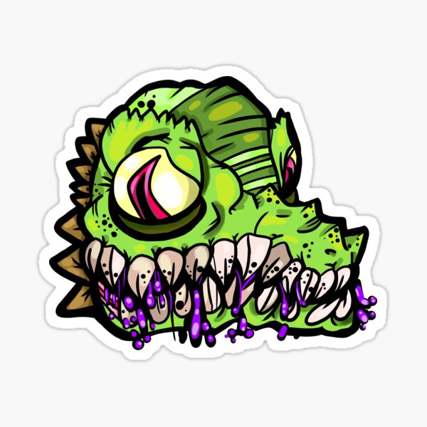 Reptile Slime Sticker