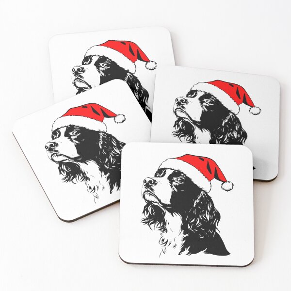 Item preview, Festive English Springer Spaniel designed and sold by JollyCritters.