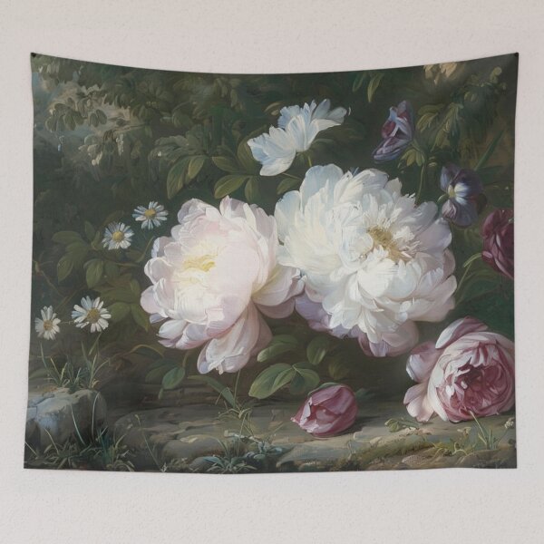 Item preview, Floral Art with Peonies designed and sold by Sigtrix.