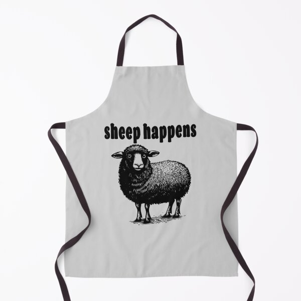 Item preview, Sheep Happens - Embrace the Unexpected designed and sold by TojoStudios.