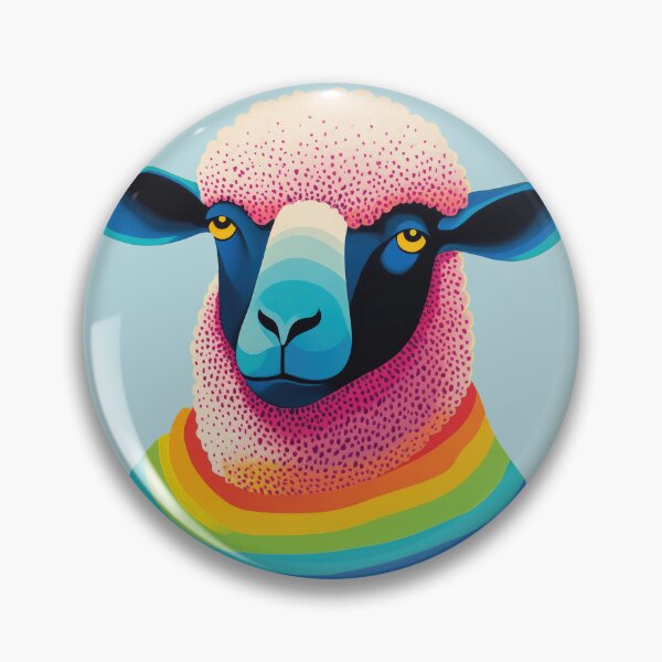 Item preview, Rainbow Sheep designed and sold by TojoStudios.