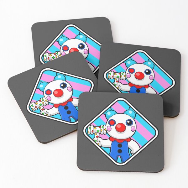 Artikelvorschau, Roblox Schweinchen Clown entworfen und verkauft von Kubala Designs.