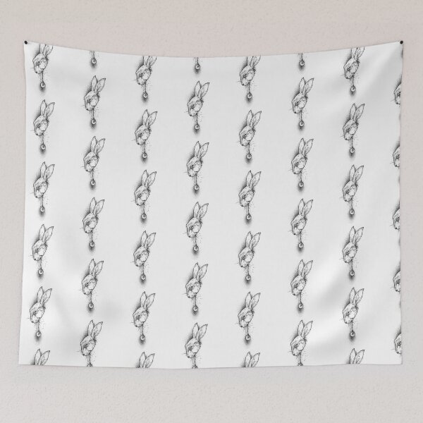 Item preview, Rabbit Graphic Draw Gifts For Tattoolovers designed and sold by stell rocket by frida najska.