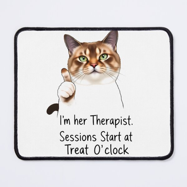 Item preview, I’m her Therapist. Sessions Start at Treat O’Clock woman designed and sold by ArtizenAura.