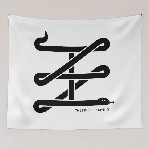 Item preview, The King of Skiving 蛇王 (mono version) designed and sold by CHINESEARTII 符號印記.