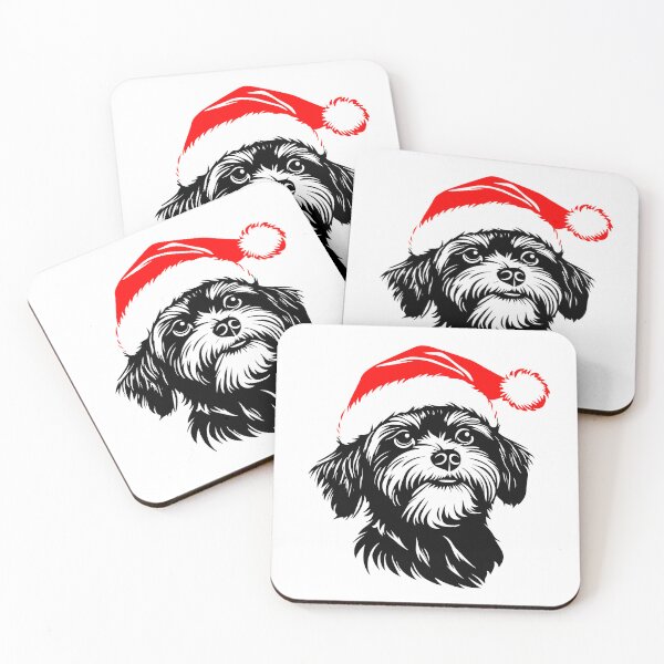 Artikelvorschau, Festlicher Shipoo-Hund entworfen und verkauft von JollyCritters.