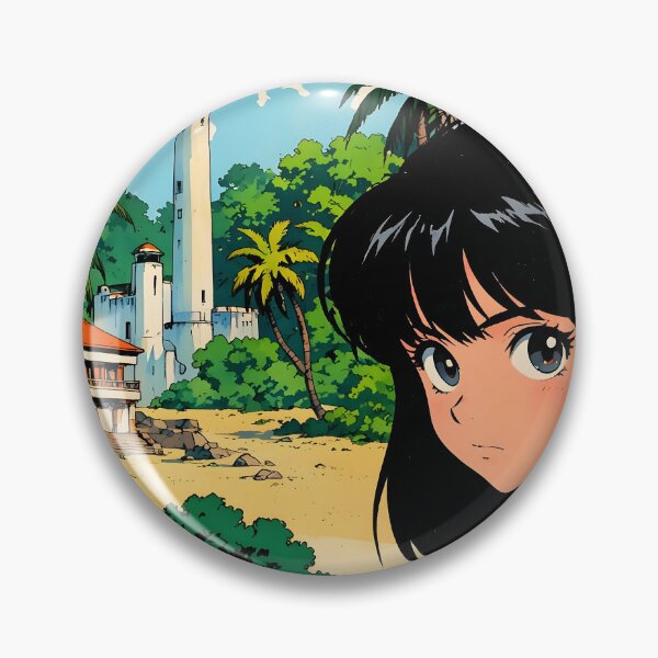 Item preview, Zanzibar City Tanzania Retro Anime Girl 80s Vintage Travel designed and sold by Retro-Anime9.