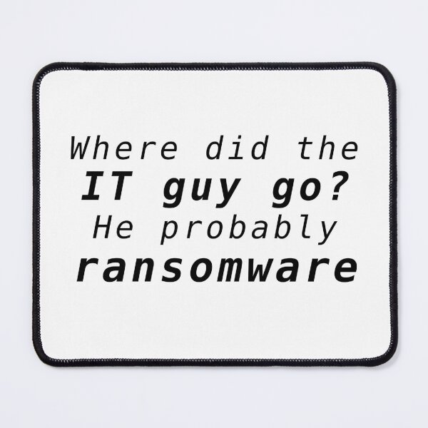 Item preview, Pun on IT ans ransomeware designed and sold by VirginieSan.