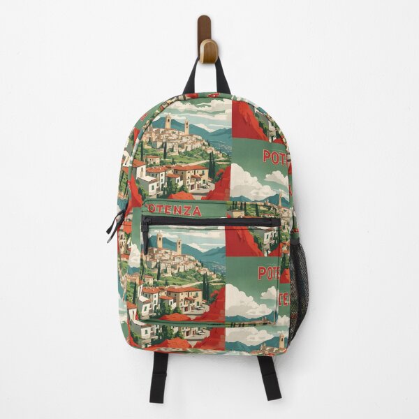 Item preview, Potenza Italy Vintage Poster Tourism designed and sold by TravelersGems.