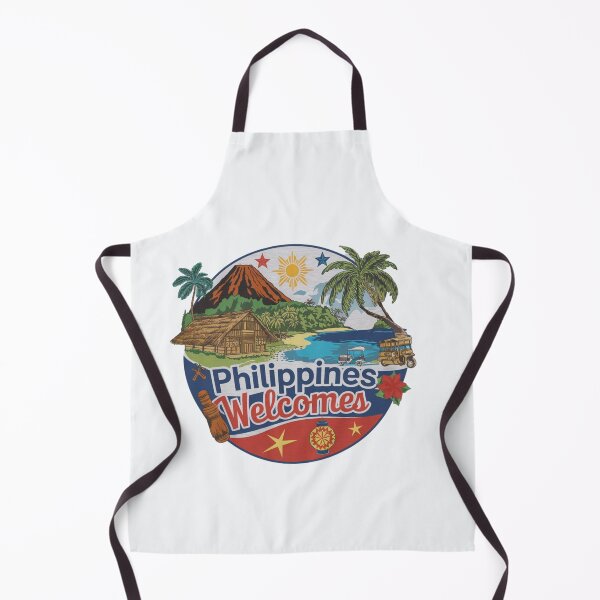 Item preview, Philippines Welcomes Flag Map Manila, Cebu, Palawan,  designed and sold by AnimalsDH305.