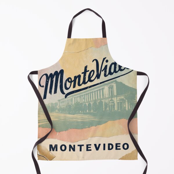 Item preview, Greetings from Montevideo Uruguay Vintage Travel Retro Postcard Design designed and sold by TravelPostcardGems.