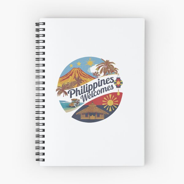 Item preview, Philippines Welcomes Flag Map Manila, Cebu, Palawan designed and sold by AnimalsDH305.