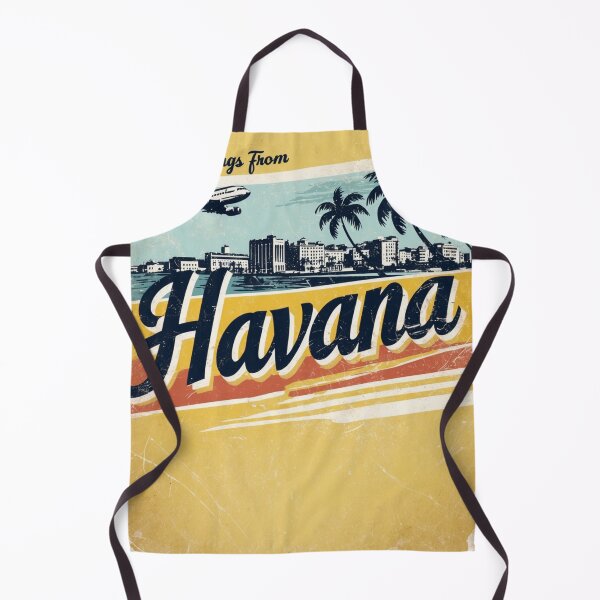 Item preview, Greetings from Havana Cuba Vintage Travel Retro Postcard Design designed and sold by TravelPostcardGems.