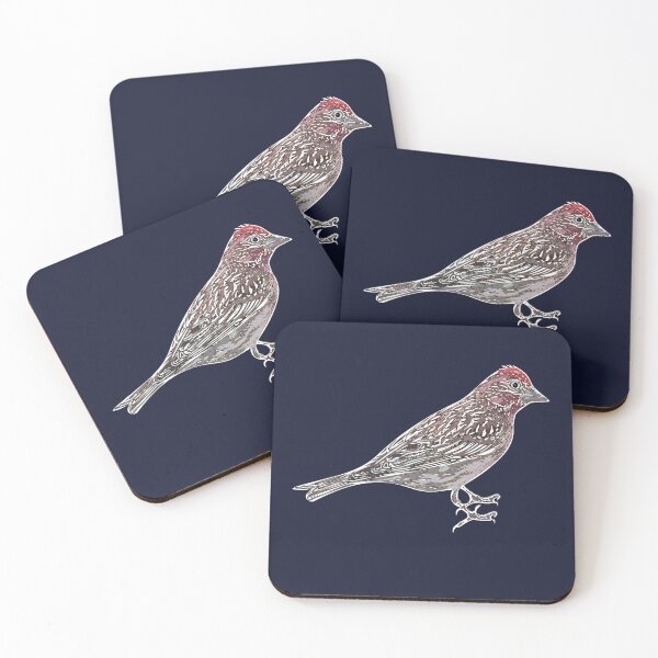 Item preview, Cassin's Finch White Alternate Design  designed and sold by designsasstultd.