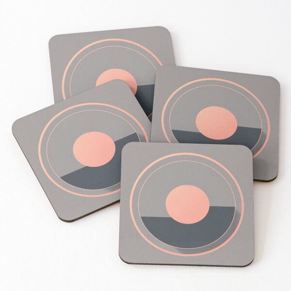 Item preview, Modern Minimalist Circular Abstract Design designed and sold by hallwell.