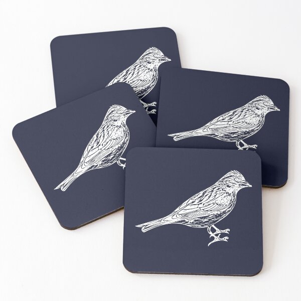 Item preview, Cassin's Finch White Design  designed and sold by designsasstultd.