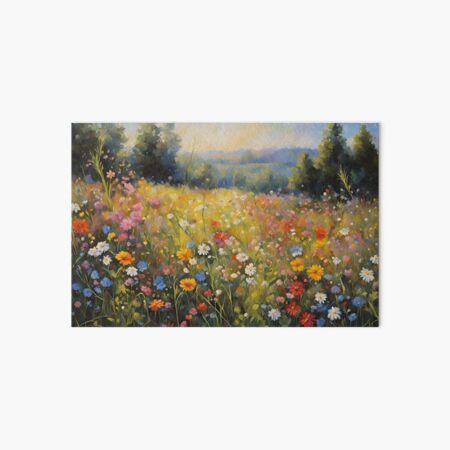 Item preview, The Secret Life of Meadows || Wall Art Decor Oil Acrylic Painting  designed and sold by Kutamora.