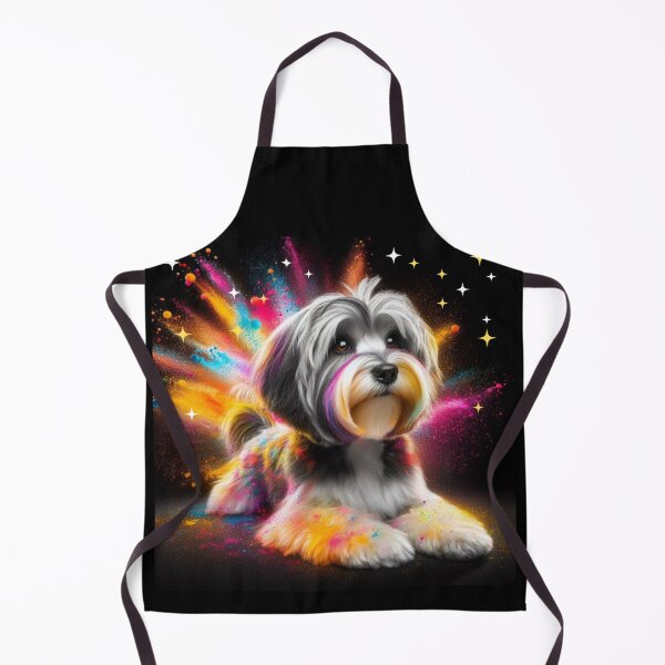 Item preview, Vibrant Splatter Pup designed and sold by PattaZone.