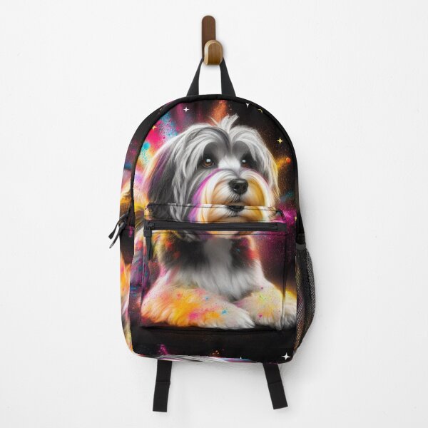 Item preview, Vibrant Splatter Pup designed and sold by PattaZone.