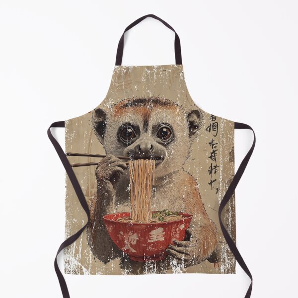 Item preview, Slow Loris eating ramen designed and sold by Gaviani Design Studio.