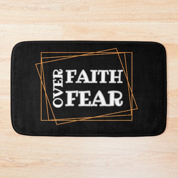 Item preview, Faith Over Fear Motivational Quote designed and sold by Ver-Payah.