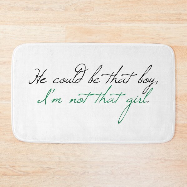 Item preview, Wicked Quote - I'm not that girl designed and sold by Backstage by Leyzel.
