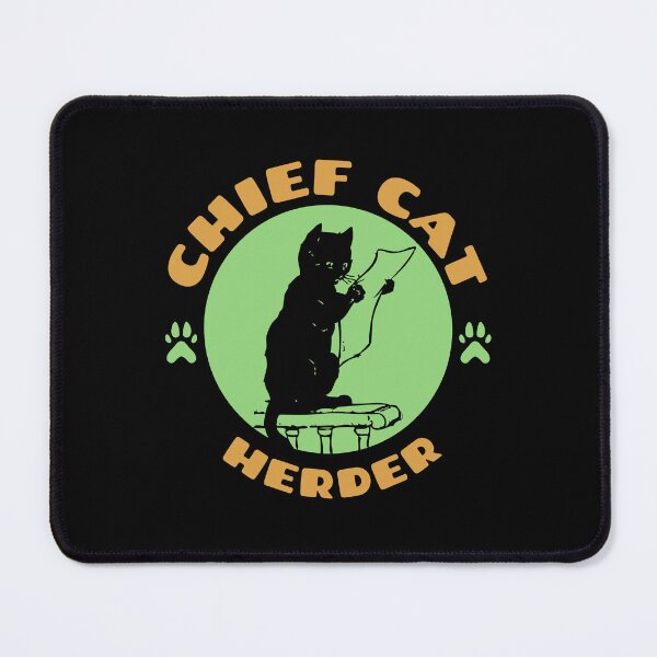 Item preview, Chief Cat Herder designed and sold by dudelinart.