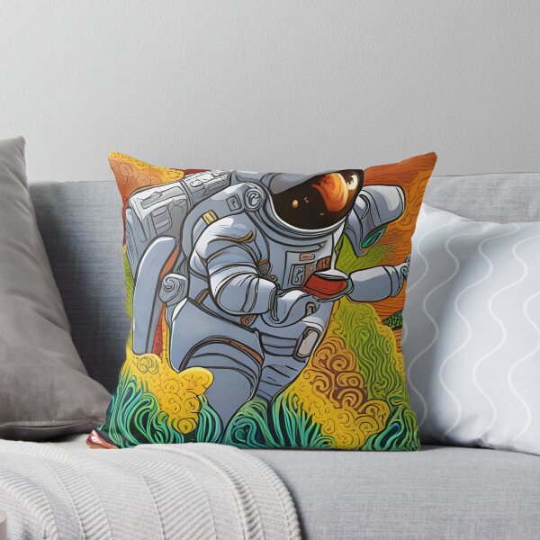 Aperçu de l'œuvre Champignons et extraterrestres à Batik 04 créée et vendue par 6static.