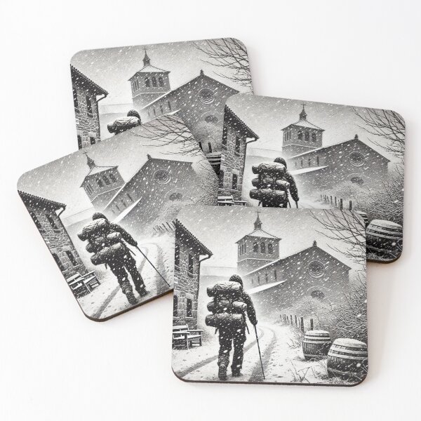 Item preview, Departure for Santiago in the snow designed and sold by jefboutique6150.