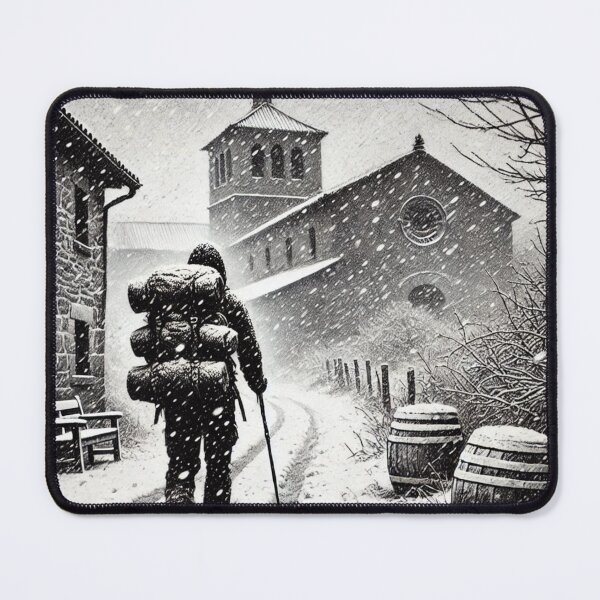 Item preview, Departure for Santiago in the snow designed and sold by jefboutique6150.