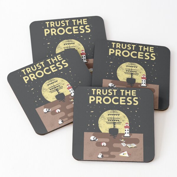 Item preview, Trust The Process Night Ship designed and sold by TKsuited.