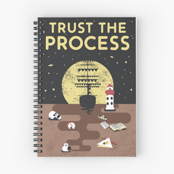 Item preview, Trust The Process Night Ship designed and sold by TKsuited.