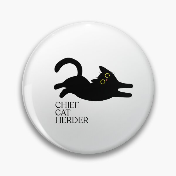 Item preview, Chief Cat Herder designed and sold by dudelinart.