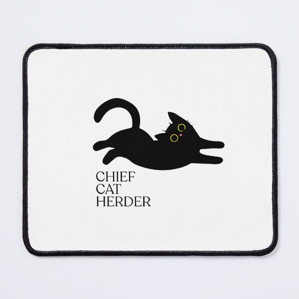 Item preview, Chief Cat Herder designed and sold by dudelinart.