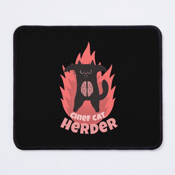 Item preview, Chief Cat Herder designed and sold by dudelinart.