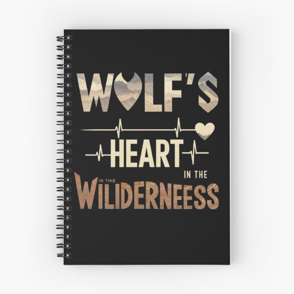 Item preview, A Wolf’s Heart Beats in the Wilderness designed and sold by OnlineFazli.